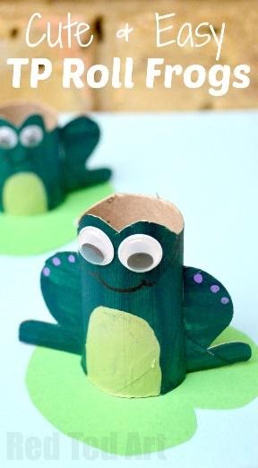 10 Frog Kids Crafts – Craft Gossip