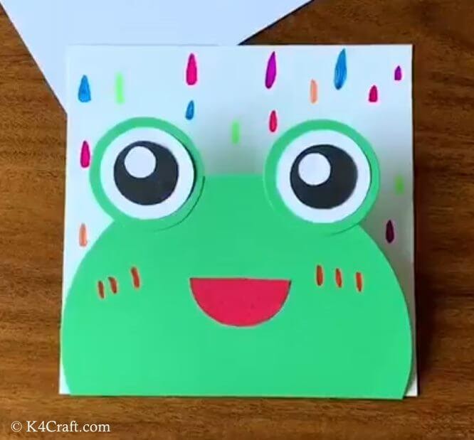 Frog Badge Holder DIY Craft