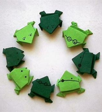 jumping frog craft